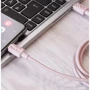 Кабель Proove Cable USB-C to USB-C Spectral 60W 1m Pink (CCSP60002215): Длина 1 м