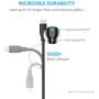 Кабель ANKER USB Cable to microUSB Powerline V3 90cm Black (A8132H12): Длина 0.9 м