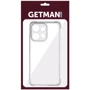 Чехол для телефонов TPU Case GETMAN Ease logo Full Camera Transparent for Motorola Edge 50 Neo: Материал TPU (термополиуретан)