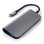 Адаптер Satechi Adapter USB-C to USB-C+3xUSB3.0+micro SD+SD+RJ45+HDMI+Mini DisplayPort Space Grey (ST-TCMM8PAM): Колір сірий