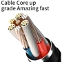 Кабель WIWU USB Cable to microUSB Platinum Charger 3m Black (PT03): Тип USB Cable - microUSB