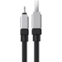 Кабель Baseus USB Cable to Lightning CoolPlay Series Fast Charging 2.4A 1m Black (CAKW000401): Длина 1 м