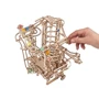 Механічний 3D пазл UGEARS Марбл-траса Спіральний підйомник (70177): Вид гонки, машины, мотоциклы