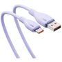 Кабель Baseus USB Cable to USB-C Pudding Series Fast Charging 100W 2m Purple (P10355703511-01): Довжина 2 м