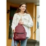 Женский рюкзак Sambag Dali BPT бордовый (15378005e): Тип Рюкзаки