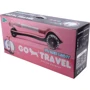 Cамокат GO Travel складной, розовый: Материал колес полиуретан
