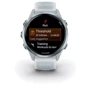 Смарт-часы Garmin Forerunner 570 42mm Cloud Blue Aluminium with Translucent Whitestone/Cloud Blue Band (010-02970-01): Дисплей 1.2" AMOLED (390 x 390) / Corning Gorilla Glass 3