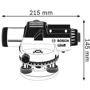 Оптичний нівелір Bosch GOL 26 D Professional + BT 160 + GR 500 (0601068002): Тип Оптические