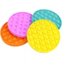 Игрушка-антистресс Pop-It Sibelly Mono Круг Фиолетовый