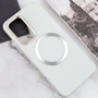 Чехол для телефонов TPU Case Bonbon Metal Style with MagSafe White for OnePlus 9 Pro: Цвет белый