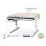 Детский стол Mealux Montreal Multicolor TG с полкой S50 (арт.BD-670 TG/MC с полкой S50)