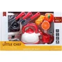 Плита на батарейках Mic Little Chef с продуктами и посудой (BC9004)
