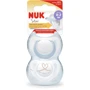 Пустышка Nuk Star размер 0 Белый/Голубой 2 шт (3952441): Возраст с рождения
