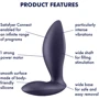 Анальная смарт-пробка с вибрацией Satisfyer Power Plug