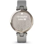 Смарт-часы Garmin Lily Classic Cream Gold Bezel with Braloba Gray Case and Italian Leather Band (010-02384-B2): Материал корпуса нержавеющая сталь (Безель)