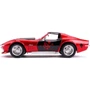 Машина металлическая Jada Chevrolet Corvette Stingray (1969) + фигурка Харли Квинн Красная1:24 (253255019) фото 9