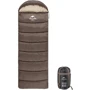 Спальный мешок Naturehike U350 NH20MSD07 1°C левый коричневый
