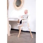 Стульчик для кормления Childhome Evolu 2 с бампером natural/white (CHEVOCHNW): Тип классический стульчик
