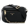Женская поясная сумка Michael Kors Slater MD Sling Pack MSGR черная (30T0G04M6L001)
