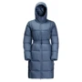 Пуховик Jack Wolfskin Frozen Lake Coat W 1206131-1380 40 синий зимний с капюшоном длинный: Сезон Зима