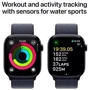 Apple Watch Series 10 GPS 46mm Jet Black Aluminium Case with Ink Sport Loop (MWWR3) Approved Витринный образец фото 6