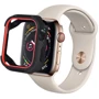Чехол для Apple Watch COTEetCI PU TPU Case Black/Red (7051-BR) for Apple Watch 40mm