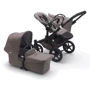Универсальная коляска 2 в 1 Bugaboo Donkey 3 Mineral Mono Black/Taupe, бежевая (180154AM01)
