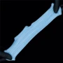 Насадка на член LoveToy Knights Ring Vibrating Ridge With Scrotum Sleeve Blue