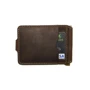 Чоловік затиск для грошей DNK Leather коричневий (DNK Зажим-H col.G): Формат гаманця вертикальний