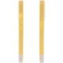 Чехол для iPhone Mobile Case TPU+PC Bichromatic Creamy Yellow / White for iPhone 12 / 12 Pro: Цвет желтый