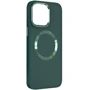 Чехол для iPhone TPU Case Bonbon Metal Style with MagSafe Army Green for iPhone 15
