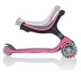 Самокат Globber серии Go up foldable plus розовый, колеса с подсветкой, 20/50кг, 1+ 3 колеса фото 9