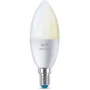 Умная лампочка WiZ, E14, 4.9W, 40W, 400Lm, C37, 2700-6500K, Wi-Fi: Мощность, Вт 4.9