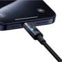 Кабель Baseus Cable USB-C to USB-C Explorer Series Auto Power-Off 100W 1m Black (P10319703111-00) фото 5