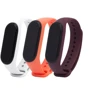 Ремінець TPU Case Marsala/Orange/White for Xiaomi Mi Smart Band 3/4
