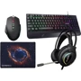 Комплект проводной GamePro GS1252 (клавиатура мышь и наушники): Интерфейс подключения USB