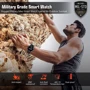 Смарт-часы SoPrii Smartwatch Uomo Orologio Black: Фитнес-функции GPS-модуль, Пульсоксиметр, Подсчет калорий, Пульсометр, Секундомер, Умный будильник, Шагомер