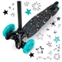 Самокат триколісний MoMi WEENDY (turquoise stars): Тип коліс литі