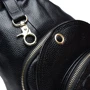 Женский рюкзак Keizer черный (K1315-black): Фактура Матовая, Зернистая