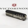 Мультитул Victorinox HUNTSMAN MAT чорний матовий лак із жовтим лого (Vx13713.3_M0008p) фото 5