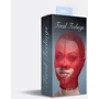 Маска сетка с открытым ртом Feral Feelings - Hood Mask Red