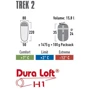 Спальный мешок High Peak Trek 2/+2°C Blue/Dark Blue Left (23095): Тип кокон