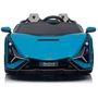 Дитячий електромобіль Bambi Racer Lamborghini синій (M 5072EBLR-4): Матеріал коліс EVA