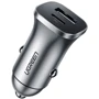 Зарядное устройство Ugreen Car Charger USB+USB-C CD130 20W Gray (30780): Особенности Быстрая зарядка, USB-C