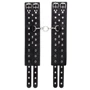 Оковы Leather Double Fix Leg Cuffs, black
