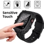 Аксессуар для Watch TPU Strap with Case Black (FLS181119) for Apple Watch 44/45/49mm Ultra: Тип аксессуара ремешок