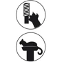 Когтеточка Croci Cat Tower 2 сизаль/плюш 35х35х60 см (C6020467): Высота столбика 60 см