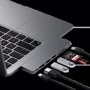 Адаптер Satechi Adapter Dual USB-C to 2xUSB-C+2xUSB+HDMI+SD Space Gray (ST-HUCPHSM): Дополнительные разъемы SD+TF Card, HDMI, USB OTG, USB-C