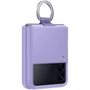 Аксессуар для смартфона Samsung Silicone Cover Lavender (EF-PF711TVEGRU) for Samsung F711 Galaxy Flip 3: Материал силикон