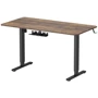 Стол с электрорегулировкой высоты Officepro Dark Wood/Black (ODE1470DW)